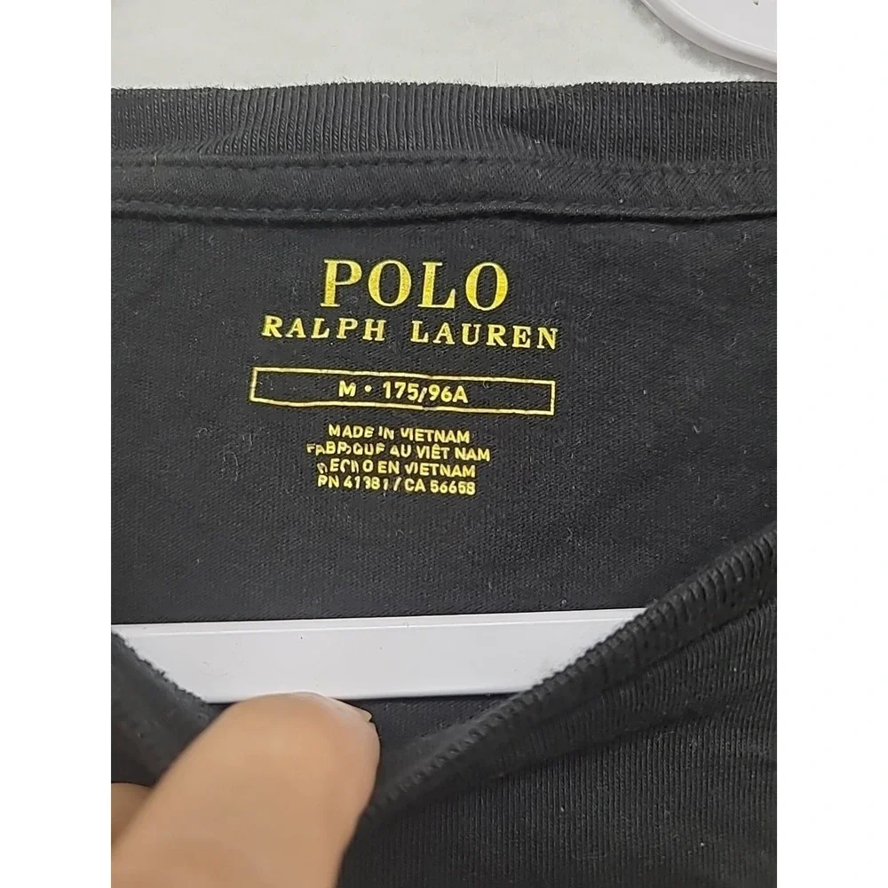 Polo Ralph Lauren Embroidered Big Pony Number 3 T Shirt With‎ Issues please read
